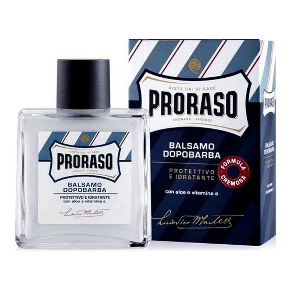 Baume après-rasage Proraso Blue E 100 ml 212Barber.com