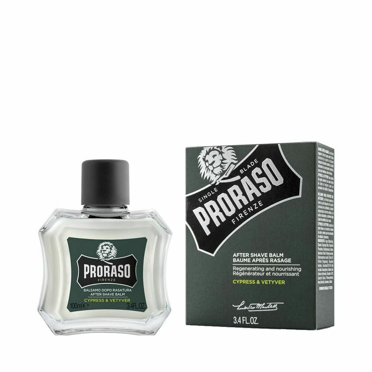 Baume après-rasage Proraso Cypress & Vetyver Cypress & Vetyver 100 ml 212Barber.com