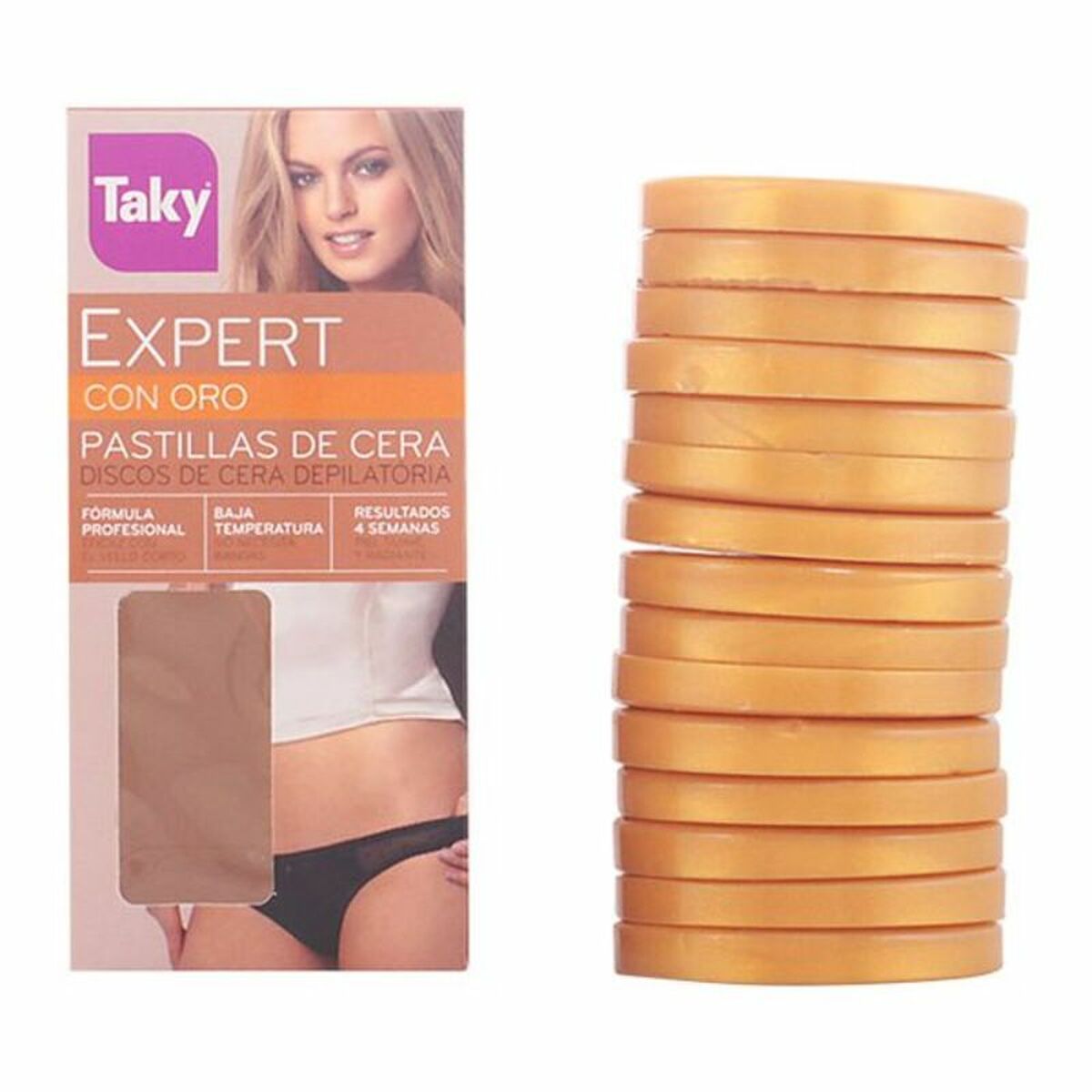 Bille de Cire Épilatoire Taky Expert Oro (300 g) 212Barber.com