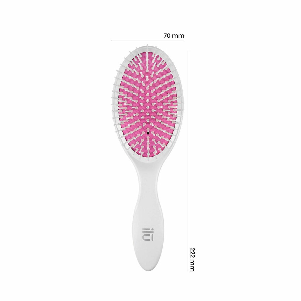 Brosse Démêlante Ilū Easy Detangling Oblongue 212Barber.com