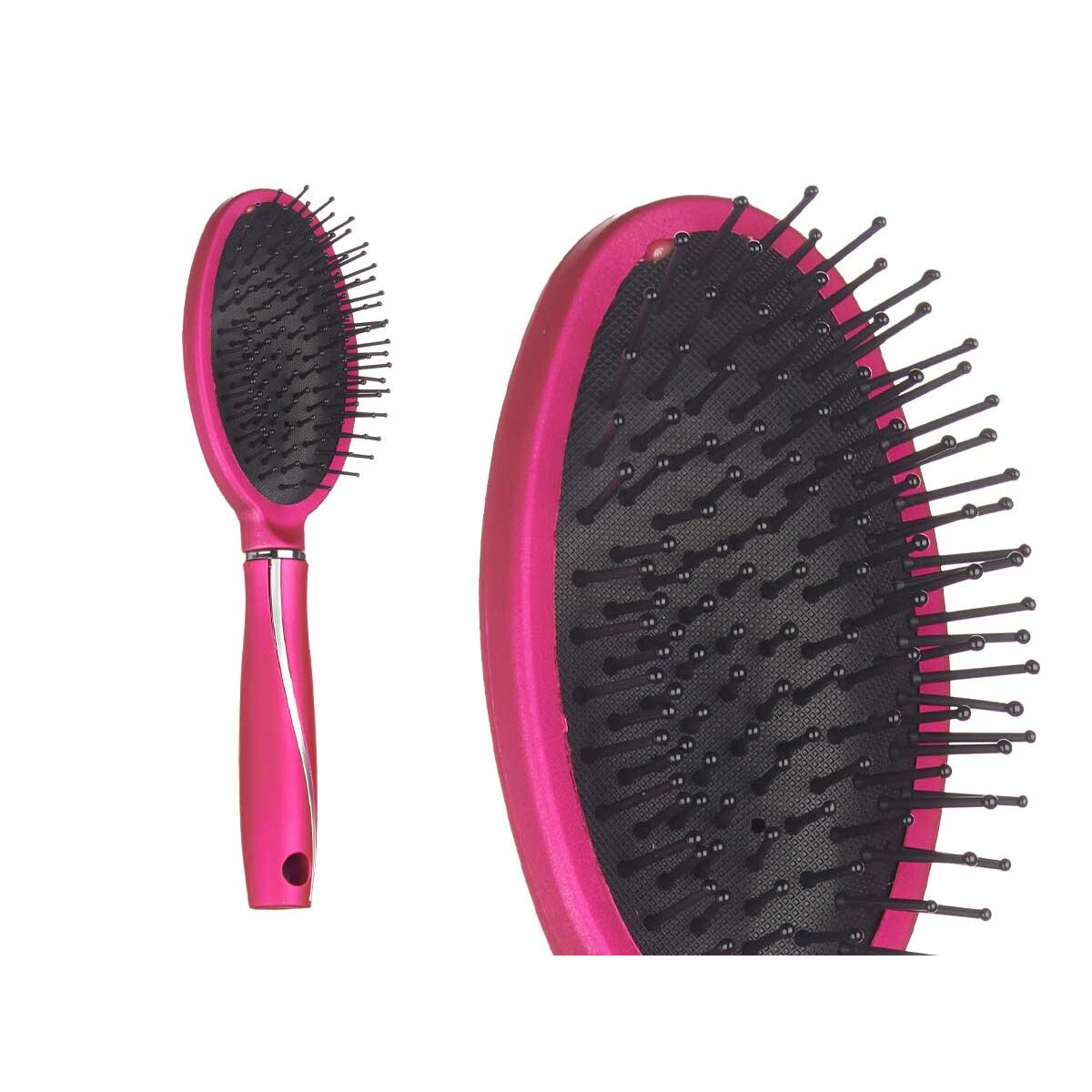 Brosse Fuchsia Silicone Plastique (24 Unités) 212Barber.com