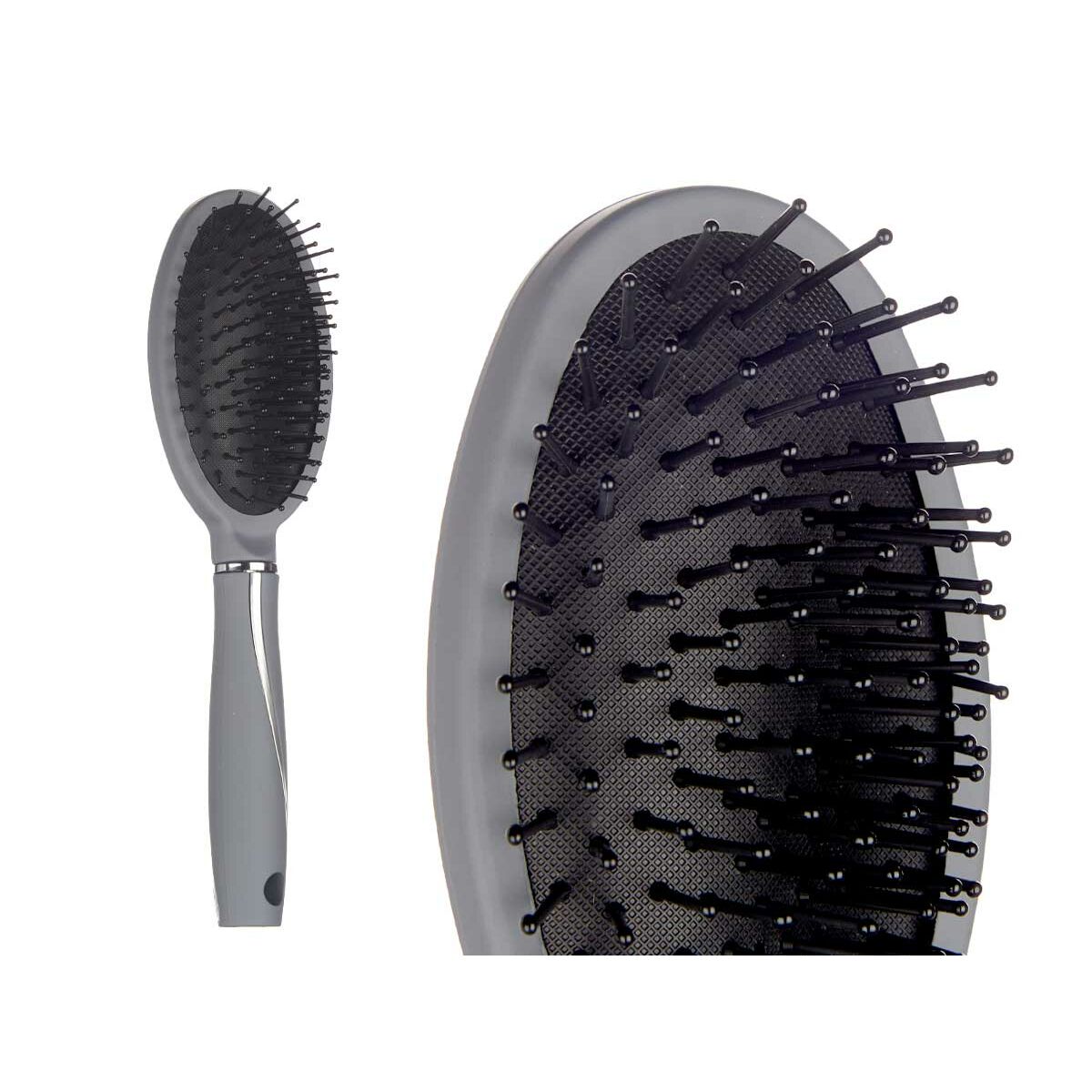 Brosse Gris Silicone Plastique (12 Unités) 212Barber.com