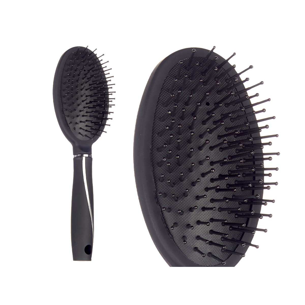 Brosse Noir Silicone Plastique (12 Unités) 212Barber.com