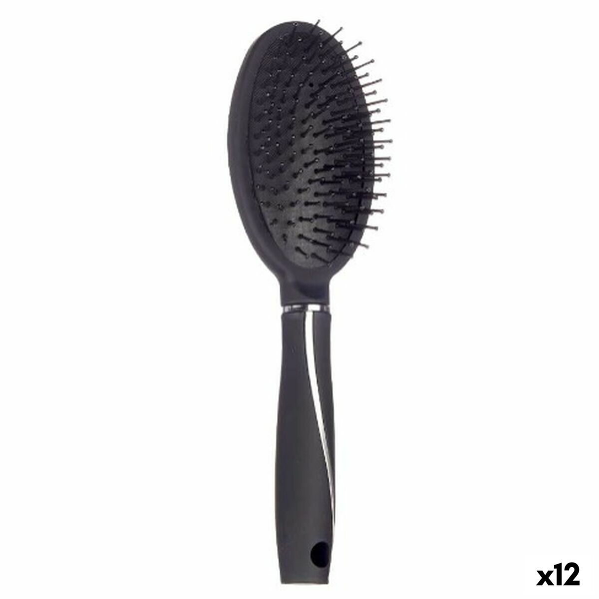 Brosse Noir Silicone Plastique (12 Unités) 212Barber.com