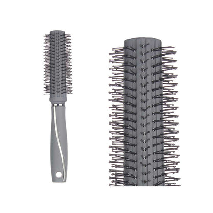 Brosse Ronde Gris Silicone Plastique (12 Unités) 212Barber.com