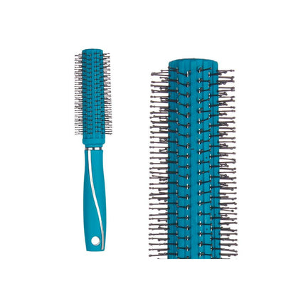 Brosse Ronde Vert Silicone Plastique (12 Unités) 212Barber.com