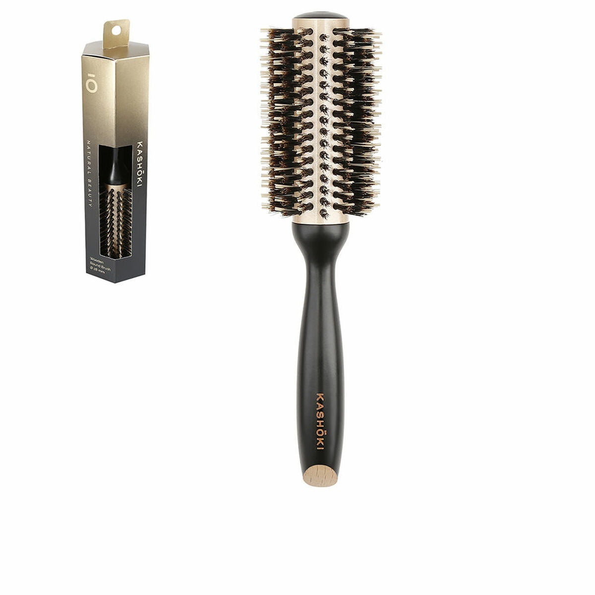 Brosse à coiffer Kashōki Natural Beauty Bois Ø 28 mm 212Barber.com