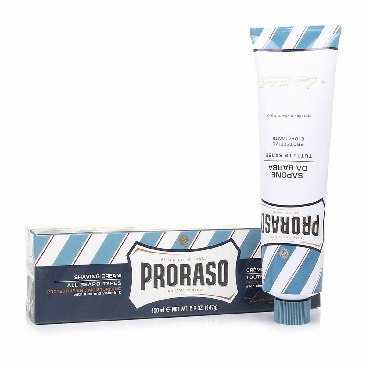 Crème de rasage Proraso Blue 212Barber.com