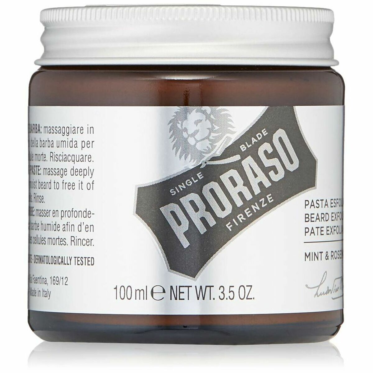 Exfoliant visage Proraso 400803 Barbe/Moustache 100 ml 212Barber.com