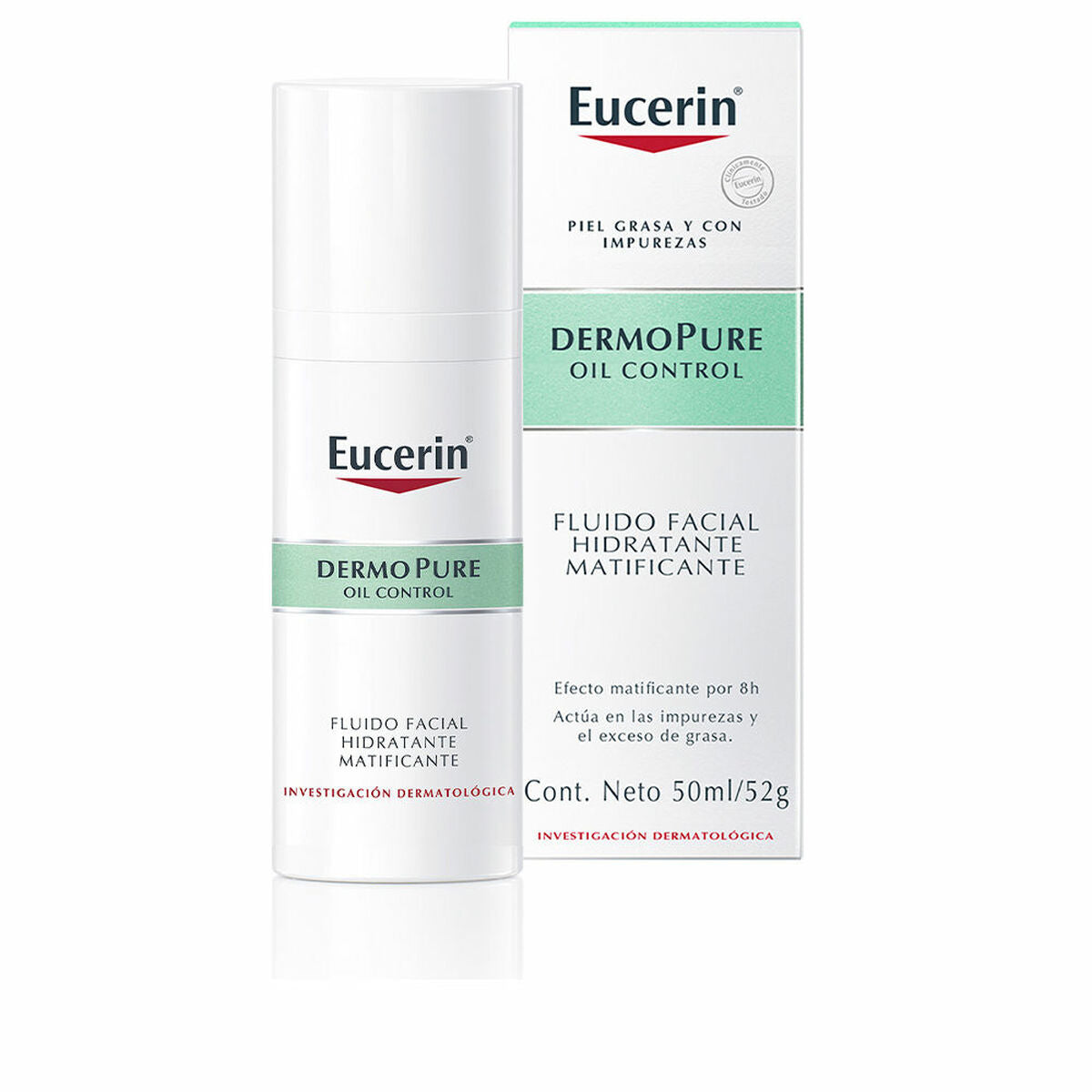 Fluide hydratant et matifiant Eucerin Dermopure 50 ml 212Barber.com