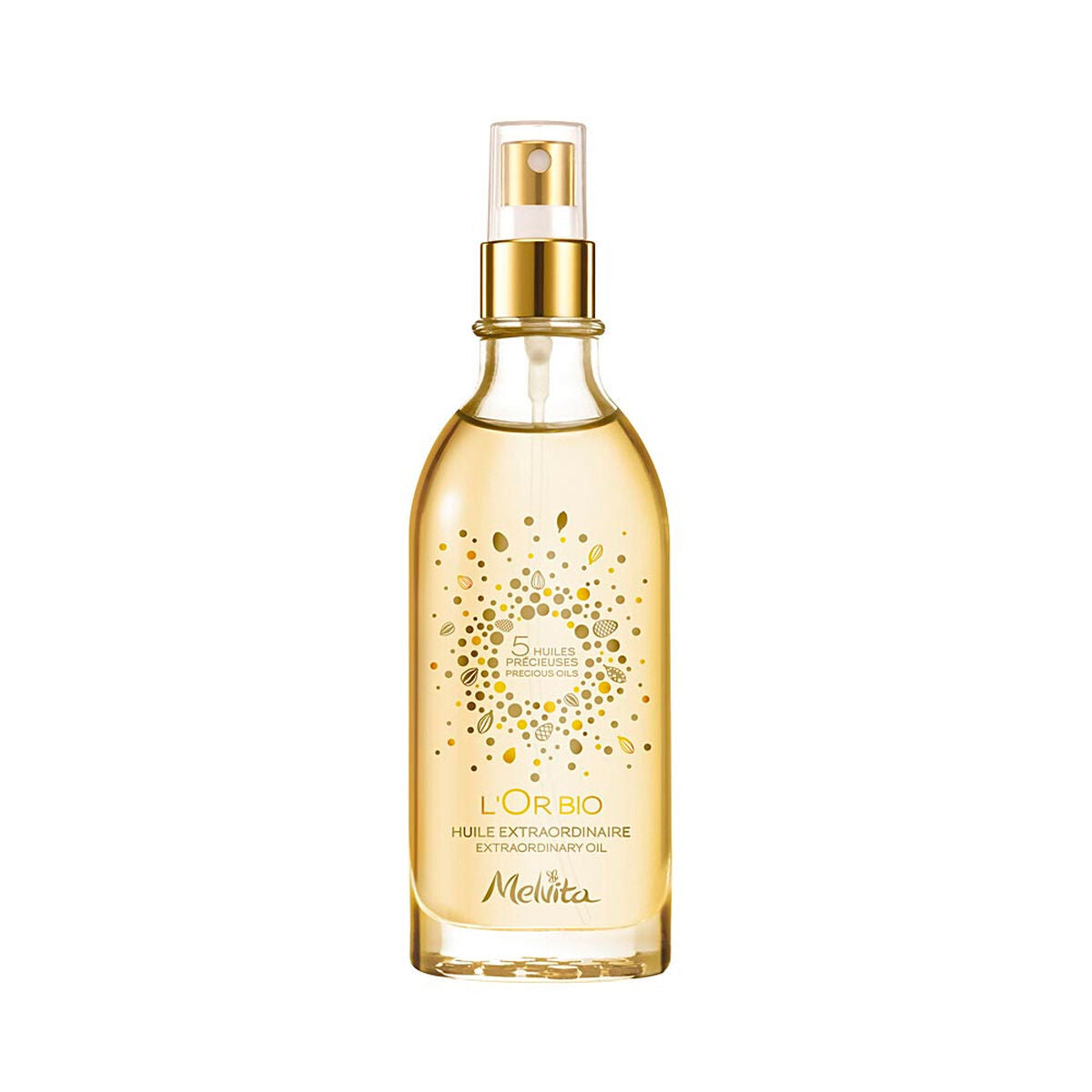 Huile visage L'Or Bio Extraordinaire Melvita Or Bio 100 ml 212Barber.com