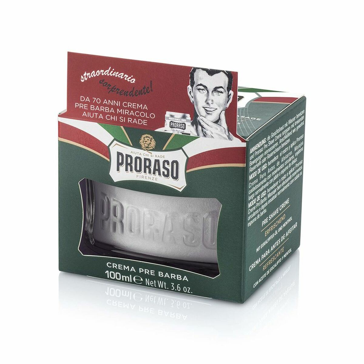 Lotion Pré-Rasage Classic Proraso Classic 100 ml 212Barber.com