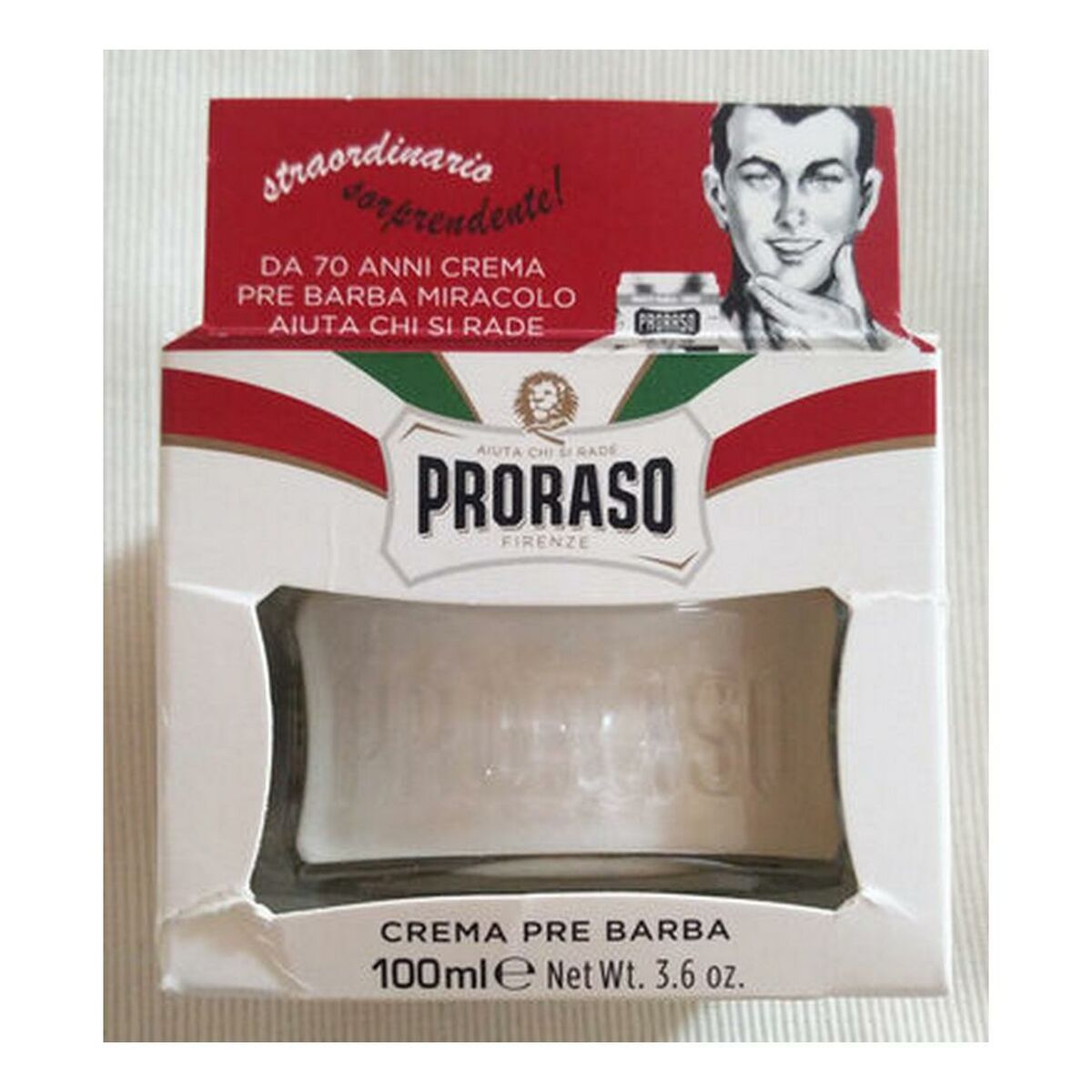 Lotion de rasage Proraso Pelli Sensibli Pré-aiguisé 100 ml 212Barber.com