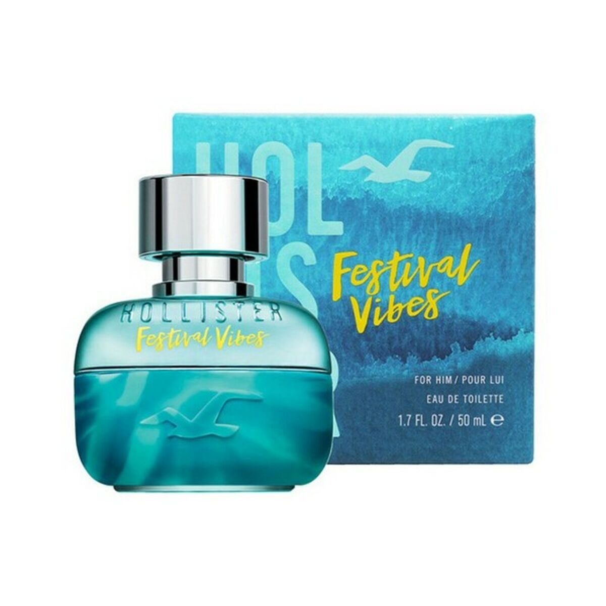 Parfum Homme Festival Vibes Hollister HO26852 EDT (50 ml) 50 ml (1 Unité) 212Barber.com