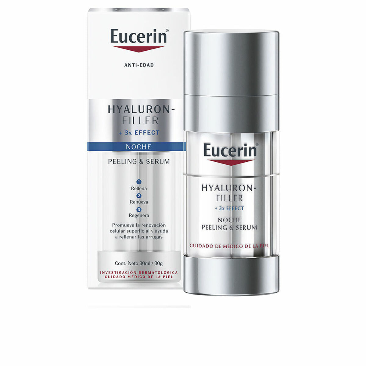 Sérum anti-âge de nuit Eucerin Hyaluron Filler 30 ml 212Barber.com