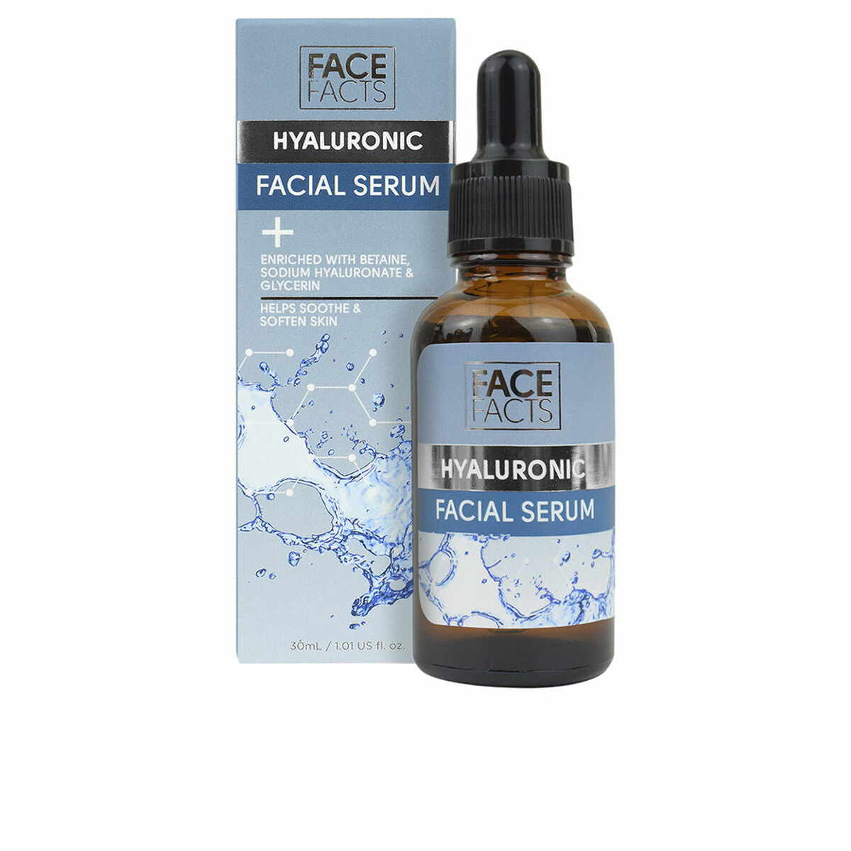 Sérum visage Face Facts Hyaluronic 30 ml 212Barber.com