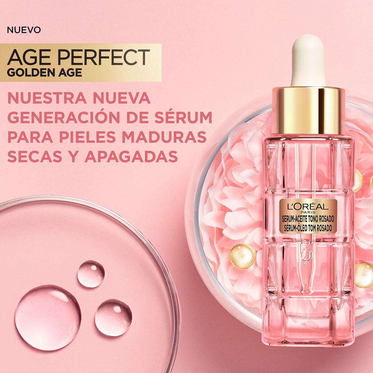 Sérum visage L'Oreal Make Up Age Perfect Golden Age 30 ml 212Barber.com