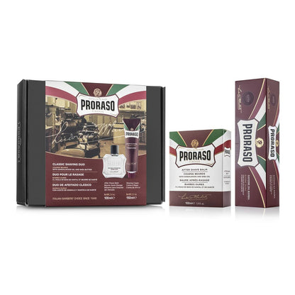 Set de rasage Proraso Barbe Dure 2 Pièces 212Barber.com