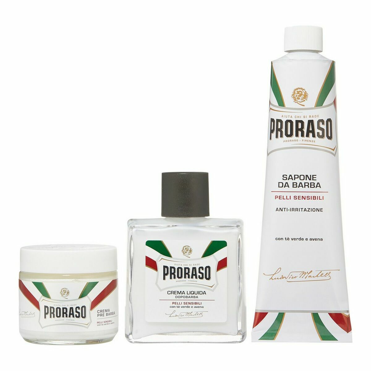 Set de rasage Proraso Sensitive Skin 212Barber.com