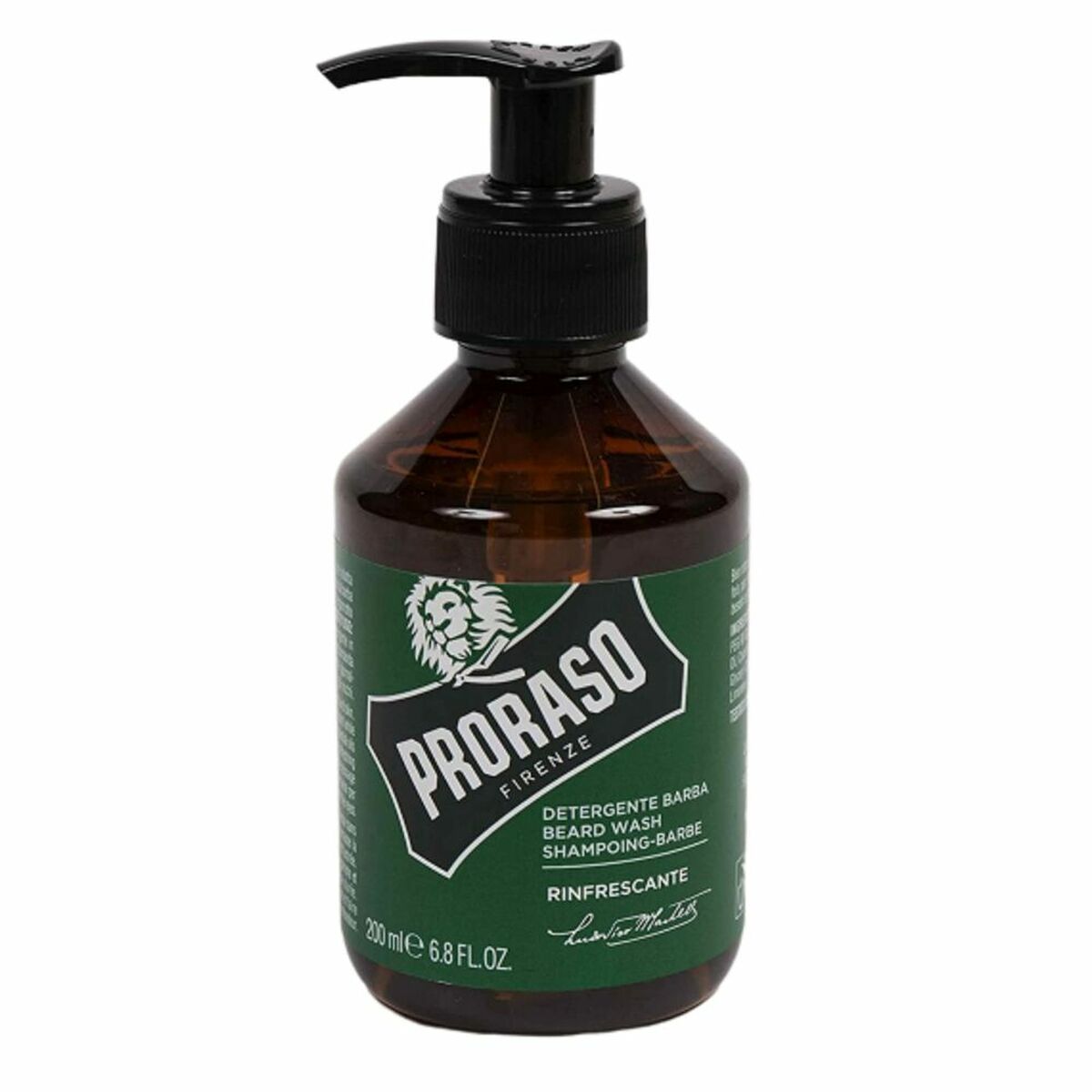 Shampooing de barbe Proraso Refreshing 200 ml 212Barber.com