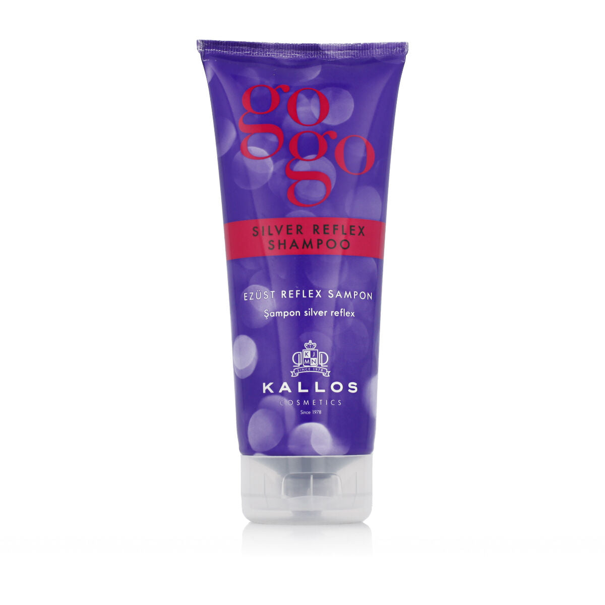 Shampooing pour Cheveux blonds ou gris Kallos Cosmetics Gogo 200 ml 212Barber.com