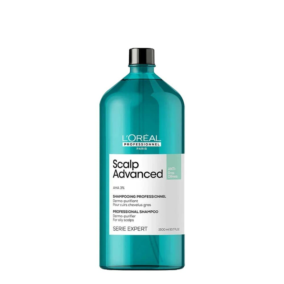 Shampooing pour cheveux gras L'Oreal Professionnel Paris Scalp Advanced 1,5 L 212Barber.com