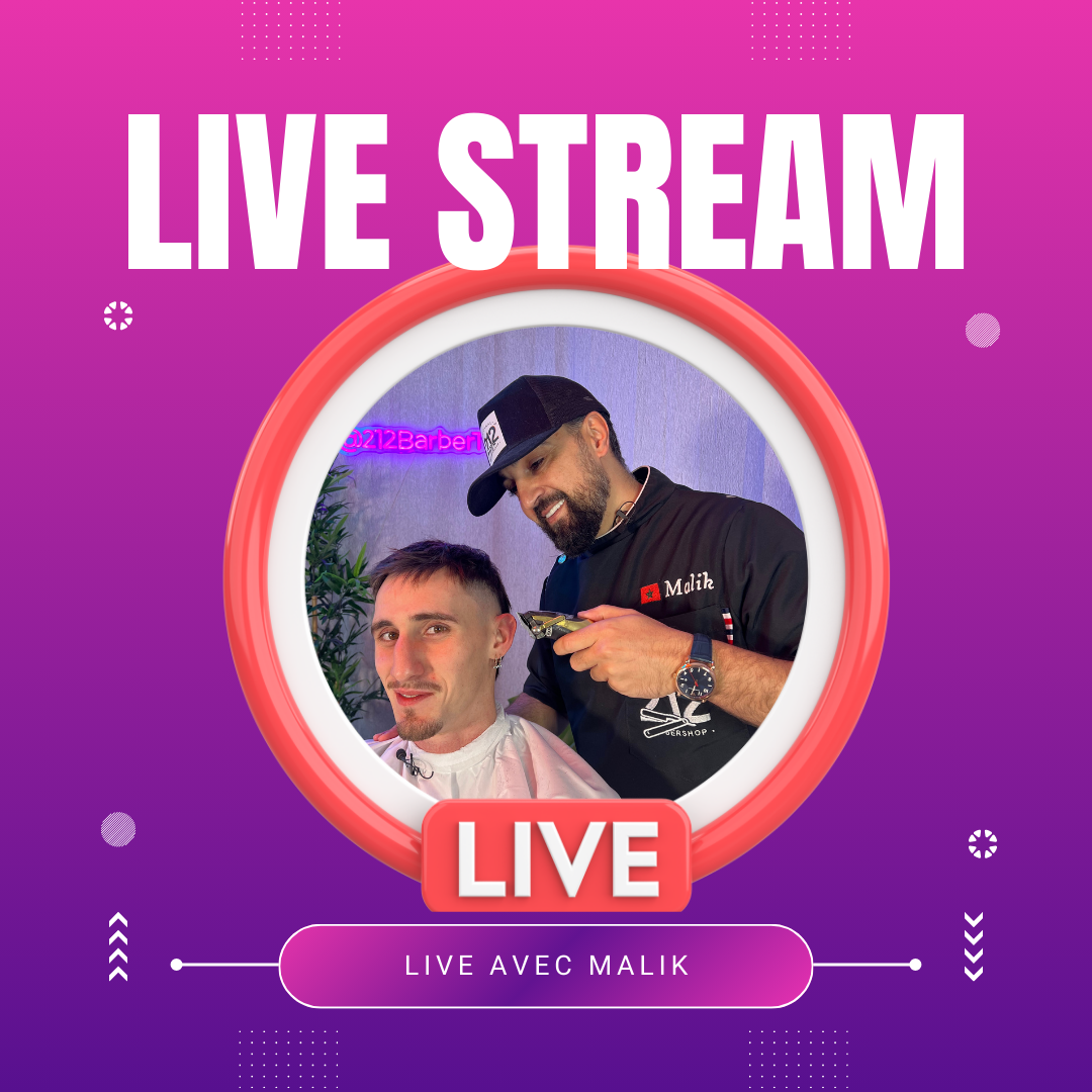 Live sur Twitch 212 Barber TV Charleroi